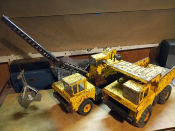 Tonka Crane & Tonka Dump, Check These Out !!