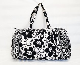 Vera Bradley Night And Day Floral Large Duffle Bag - Retired Print