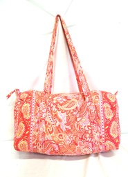 Vera Bradley Paisley Sherbet Weekender Duffle Bag - Retired