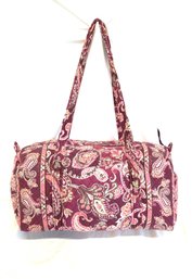 Vera Bradley Piccadily Medium Plum Duffle Bag