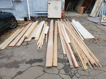 Lumber Lot - Composite, Pine, Fir, Oak & Cedar, Shiplap, Crown, Trim And More