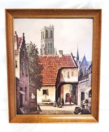 Vintage 'dutchtown' Framed Museum Print Edition  By Steenhower