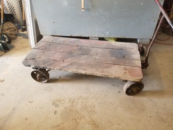 Antique Wooden Cart