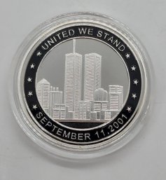 September 11th Commerative Coin In Protective Case