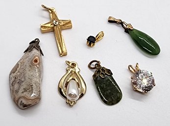 Lot Of 7 Vintage Pendants