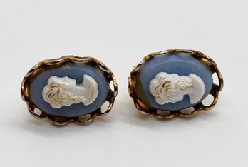 Vintage Cameo Earrings