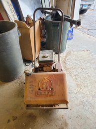 Vintage Wacker Plate Compactor Tamper - Gas Powered