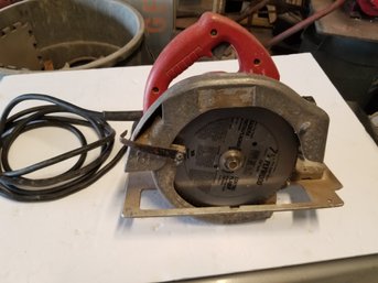 Older Model (Milwaukee?) Corded 7-1/4-Inch Circular Saw