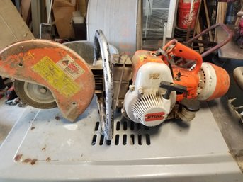 Stihl Super TS350 Gas Powered Cut Off Demo Demolition Cut Off Saw