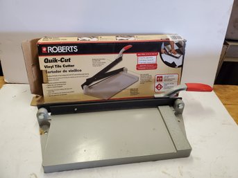 Roberts Quik Cut Vinyl Tile Cutter