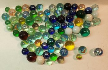 Lot Of Vintage Marbles