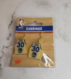 NBA Curry #30 Golden State Earrings
