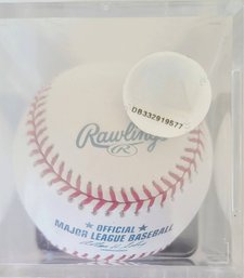 Official Rawlings Major League Baseball In Case