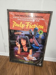 Pulp Fiction Wood Framed Poster 42x29