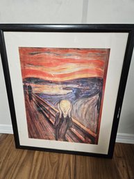 Framed Print - Edvard Munch 'The Scream', 24x28