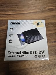 Asus - External Slim DVD RW