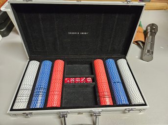 Sharper Image Poker Set