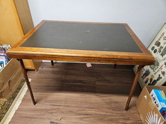 Wood Folding Table, 44x32