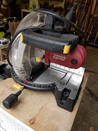 Chicago Electric 10' Miter Saw With Extra Blades