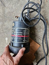 Sears Submersible Utility Pump