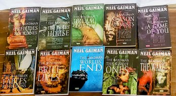 Full Book Series By Neil Gaiman  Volumes 1 -10.