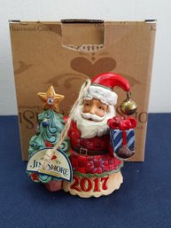 Hand Made Jim Shore 15th Anniversary Commemorative Santa #44