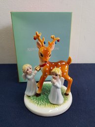 Royal Doulton 'santa Please Stop Here' Figurine #48