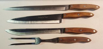 Vintage INTERPUR Carving Knife Set ~ Japan