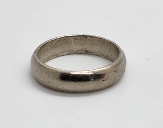 Vintage Sterling Silver Band Ring