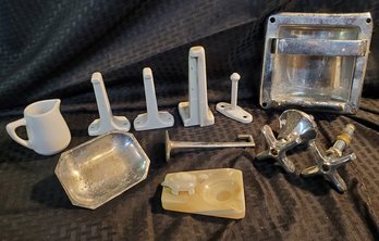 Great Lot Of Vintage And Antique Bathroom Items & More