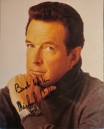 Authentic Hand Signed Autographed Photo Of Michael Crichton