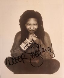 Authentic Hand Signed Photo Of Whoopi Goldberg