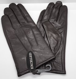 Cashmere Lined Lamb Leather Touch Tip Gloves