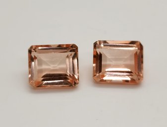 2 Morganite Triplet Quartz