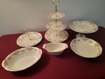 Marietta Federal Shape Syracuse China Serving Set Made In America #3