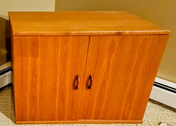 Small Teak Cabinet - Versatile Use Great Condition