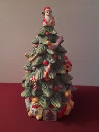 Spode Christmas Tree Cookie Jar