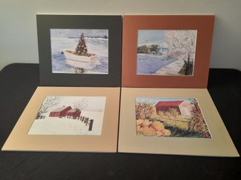 Prints Set Of 4