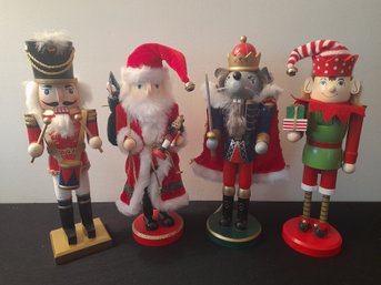 Nutcrackers Lot Of 4