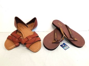 NEW Women's Nikachi And Time-n- Tru Sandals/flip Flops Size 10