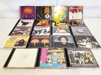 Lot Of 18 Mixed Genre CD's: Movie/TV Soundtracks, Holiday, Greatest Hits And More!