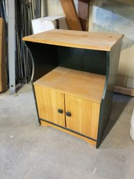 Small Shop  Wood Microwave Stand
