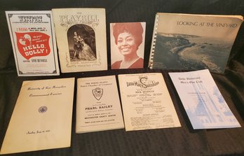 Great Lot Of  Playbills Progams Etc. ~ Pearl Bailey ~ Hello Dolly