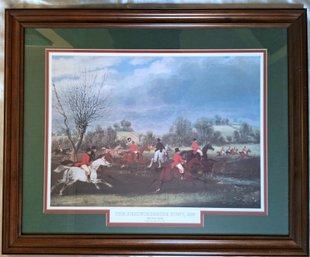 THE HERFORDSHIRE HUNT 1839 'the Fox Chase' By James Pollard (1792-1867) 32'