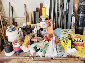 Painter's Lot - Spray Paint, Accessories, Tape, Tools, Paint,shoe Cover Booties & More
