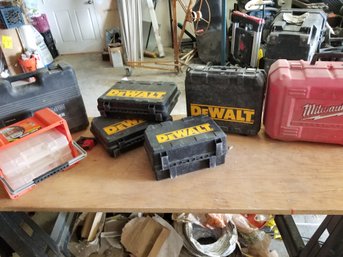 Miscellaneous Empty Tool Boxes
