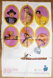 Original 1969 Movie Poster 'A Great Bank Robbery' ~ Kim Novak ~ Clint Walker ~ Claude Akins