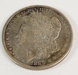 1889-P  Morgan Silver Dollar