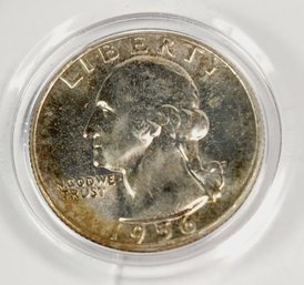 Uncirculated ..1956 Washington Silver Quarter