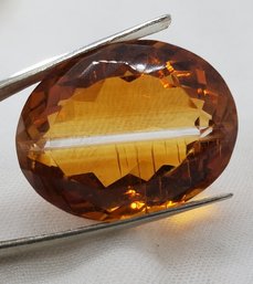 Large 49.90 Beautiful Tested Citrine - 25.11mm X 19.97mm X 14.80mm